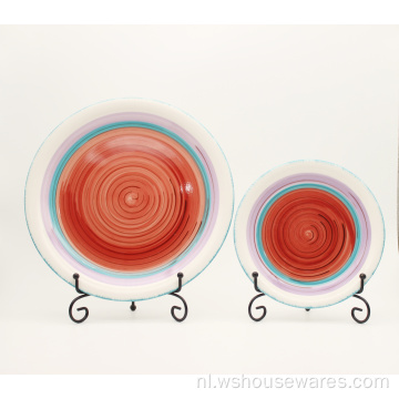 Groothandel Nieuw populair hand schilderen keramisch serviesgoed